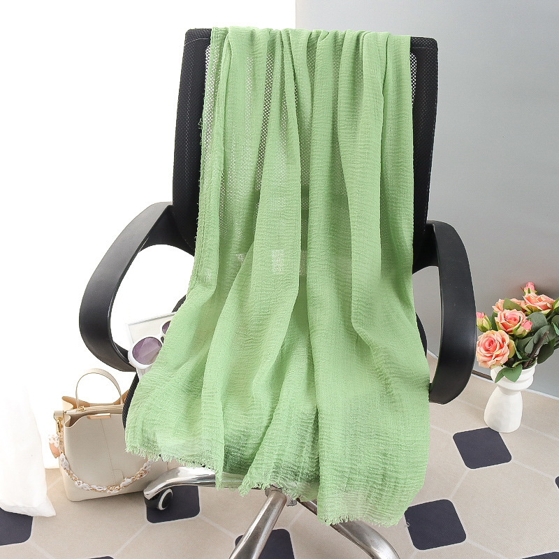 G245 Hijab de gasa suave y transpirable