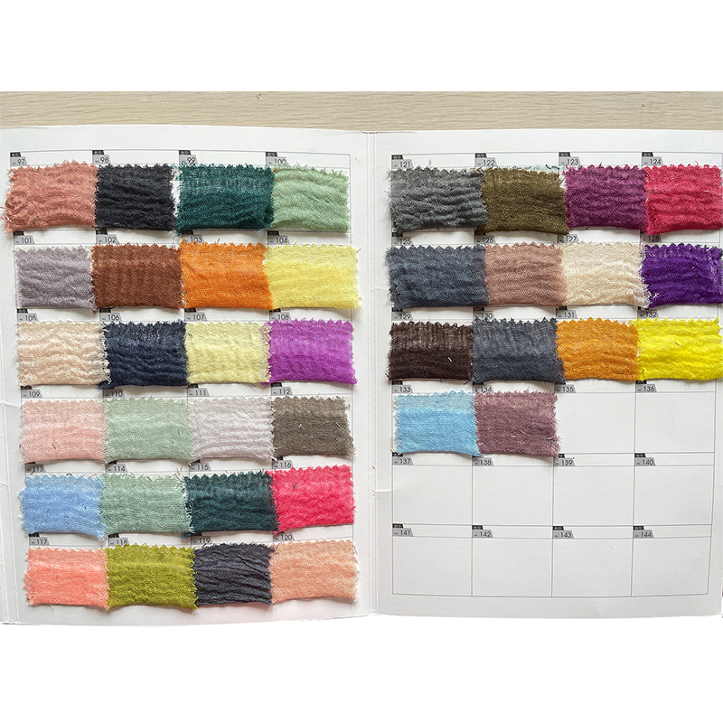 W1189 Hijab de gasa práctico y versátil