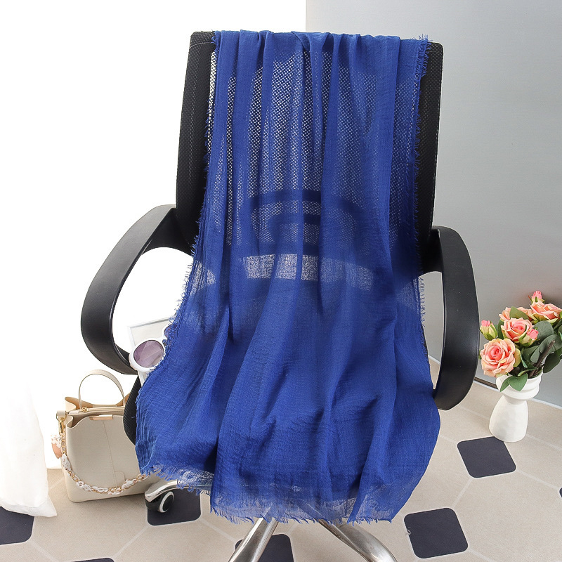 G245 Hijab de gasa suave y transpirable