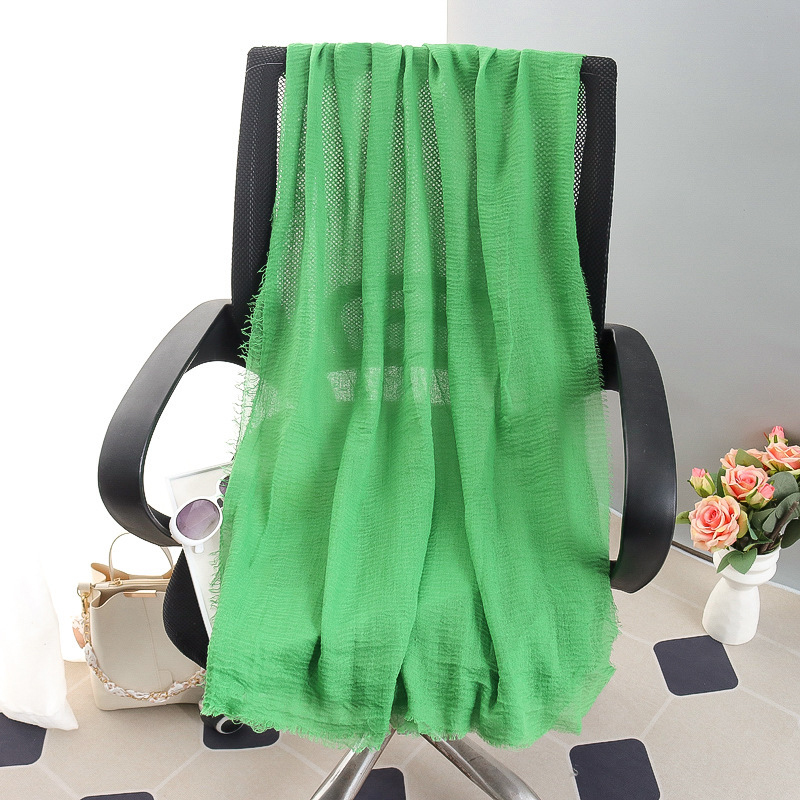 G245 Hijab de gasa suave y transpirable