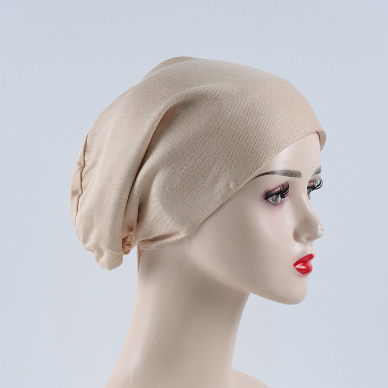 G384 Gorro Hijab elástico agradable para la piel