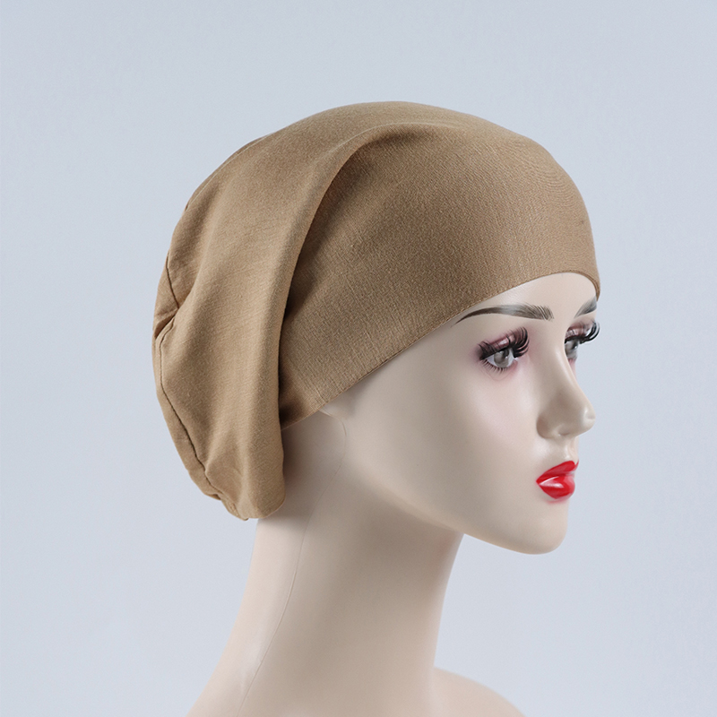 G384 Gorro Hijab elástico agradable para la piel