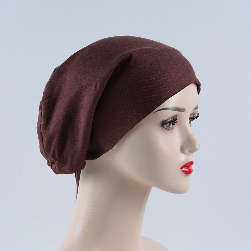 G384 Gorro Hijab elástico agradable para la piel
