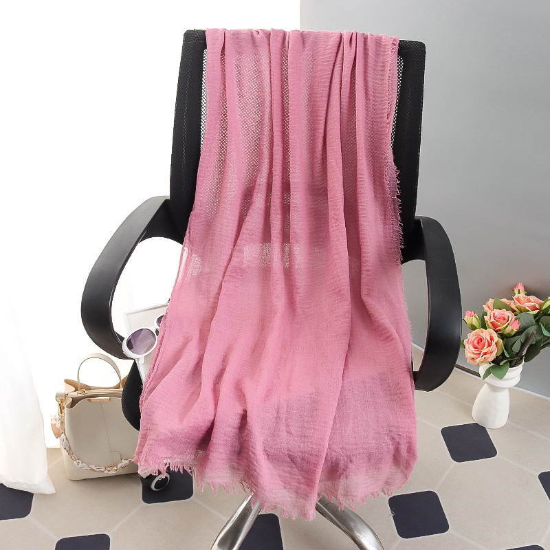 G245 Hijab de gasa suave y transpirable