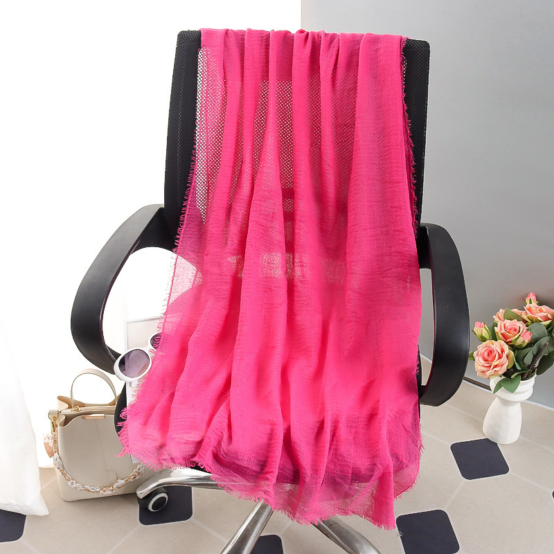 G245 Hijab de gasa suave y transpirable