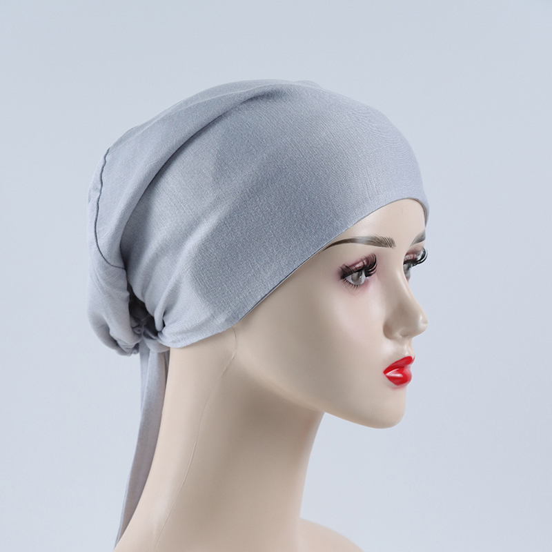 G384 Gorro Hijab elástico agradable para la piel