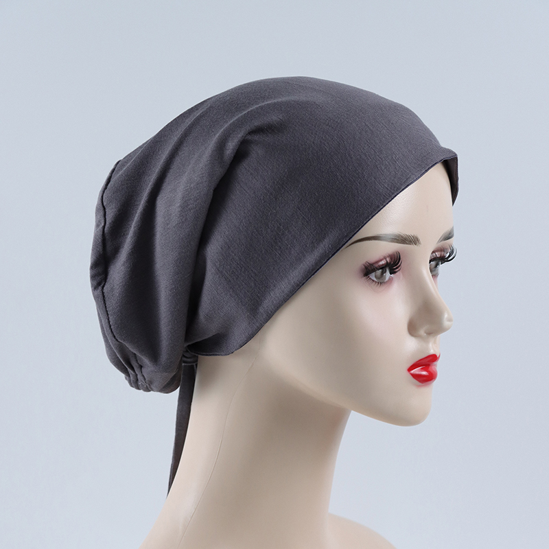 G384 Gorro Hijab elástico agradable para la piel