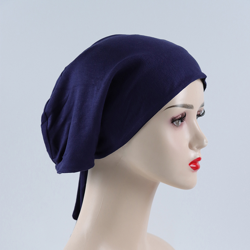G384 Gorro Hijab elástico agradable para la piel