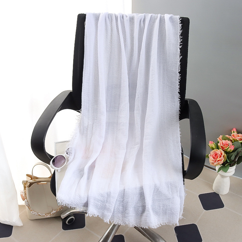 G245 Hijab de gasa suave y transpirable