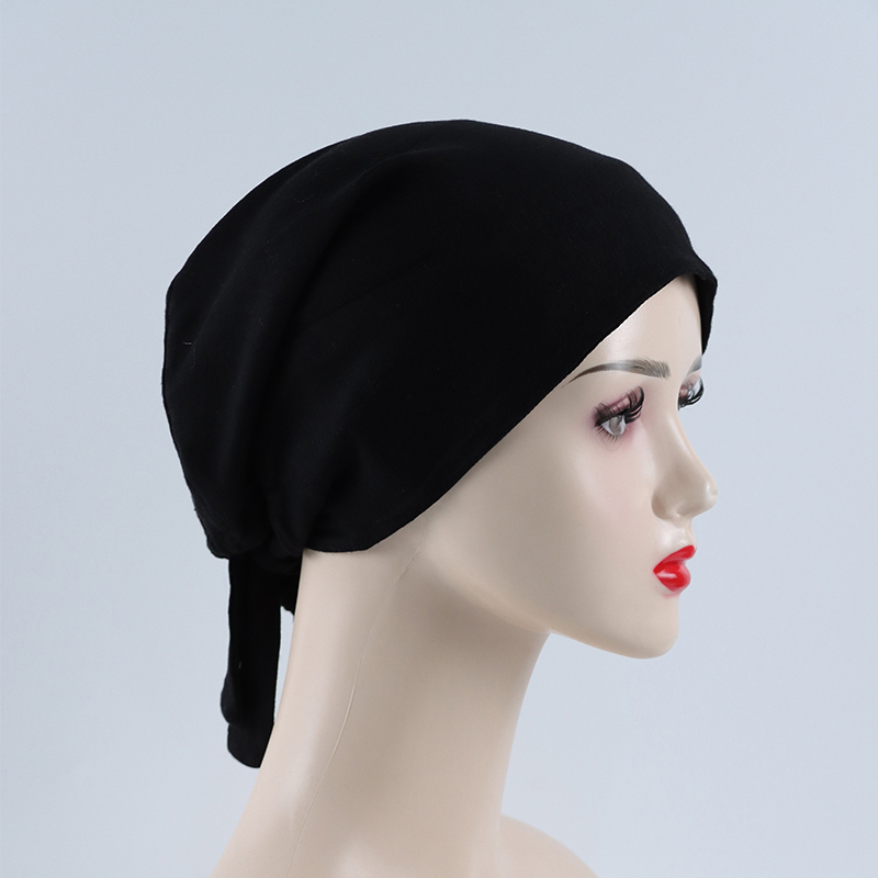 G384 Gorro Hijab elástico agradable para la piel