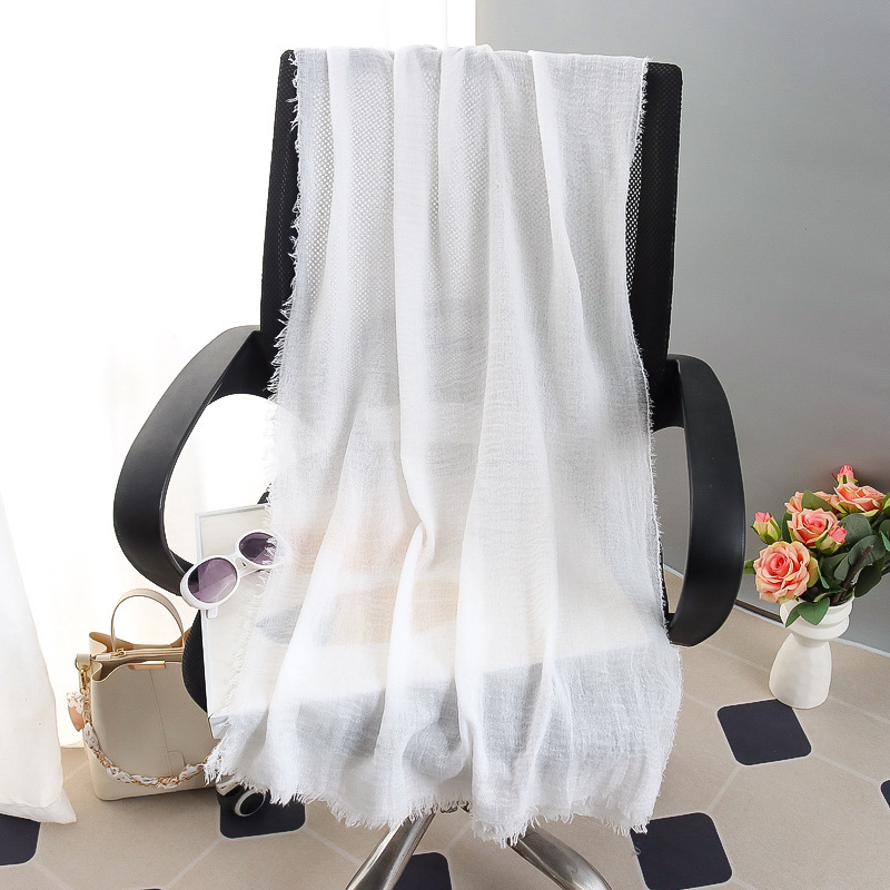 G245 Hijab de gasa suave y transpirable