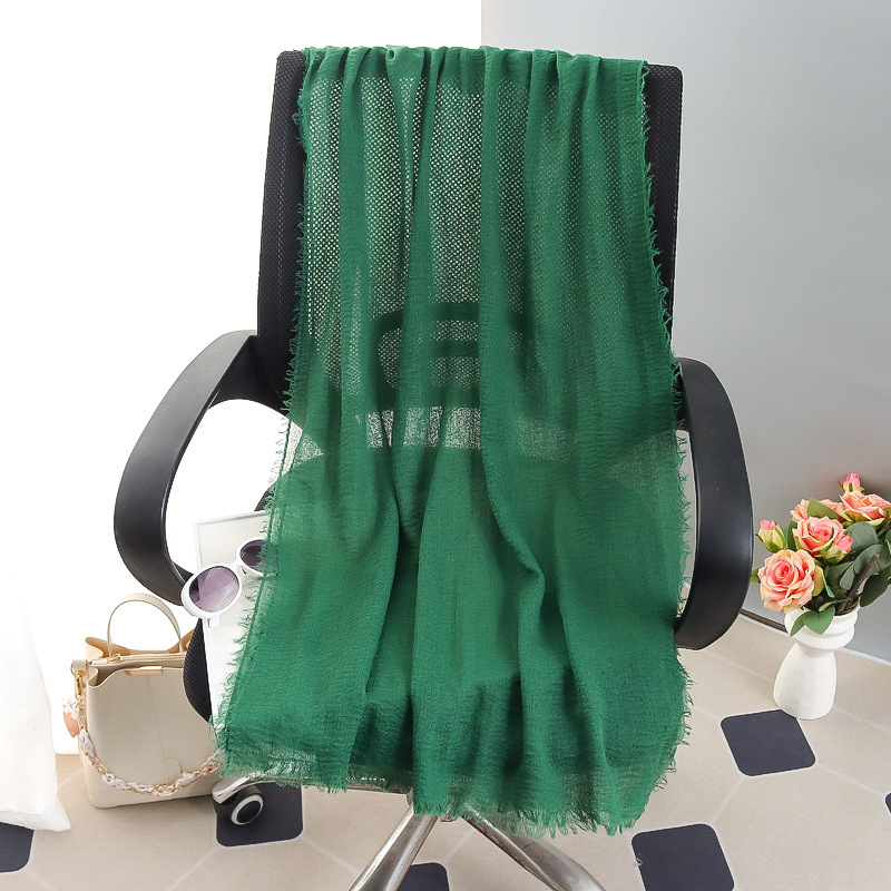 G245 Hijab de gasa suave y transpirable