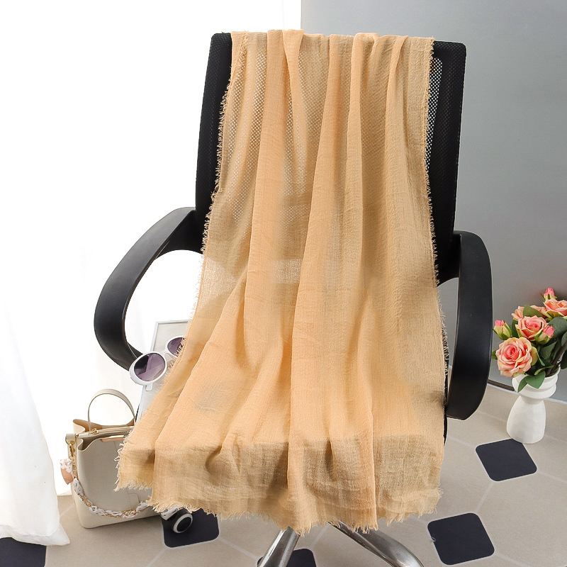 G245 Hijab de gasa suave y transpirable