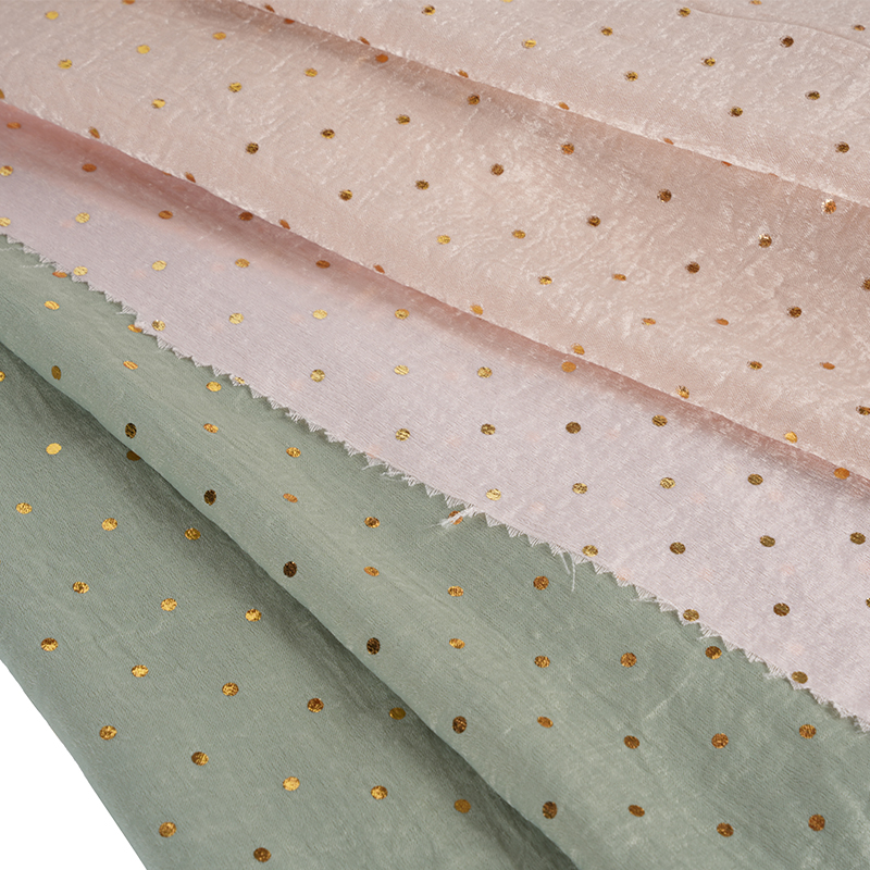 Tela de estampado de lámina de punto de cilindro de flujo de aire satinado de terciopelo 2026