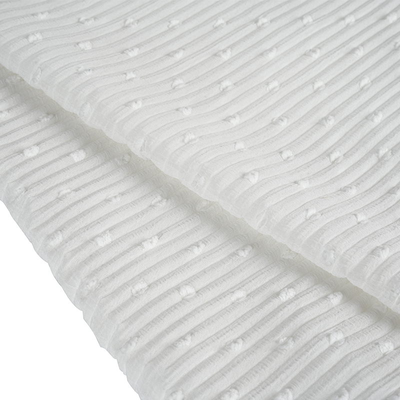 Tela plisada de crepé prensada y cortada en nano crepé 75dn