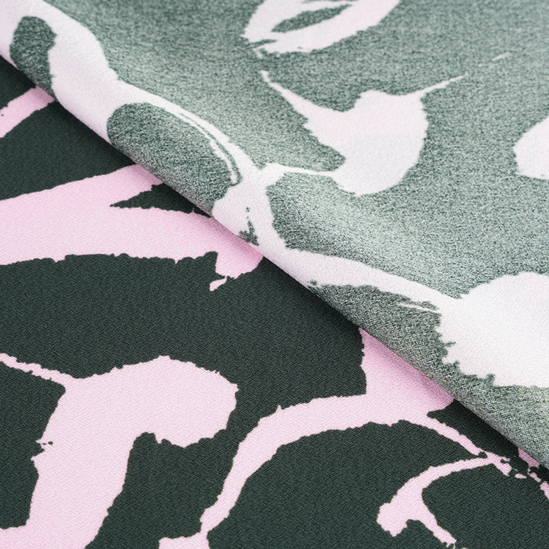 Tela árabe arrugada de seda del poliéster 75D*120D