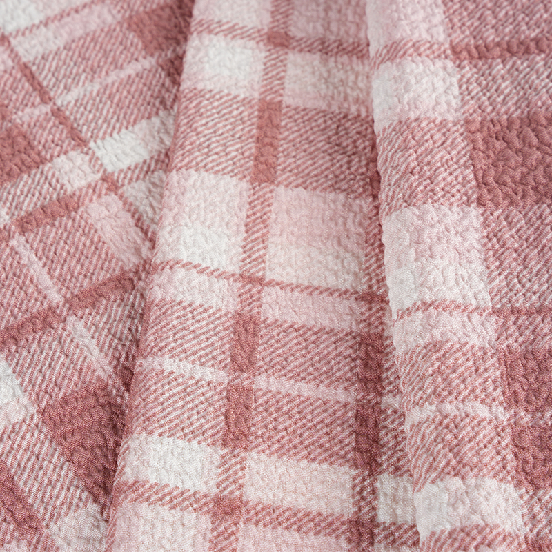 Tela con estampado de cuadrícula ideal 100D/150D