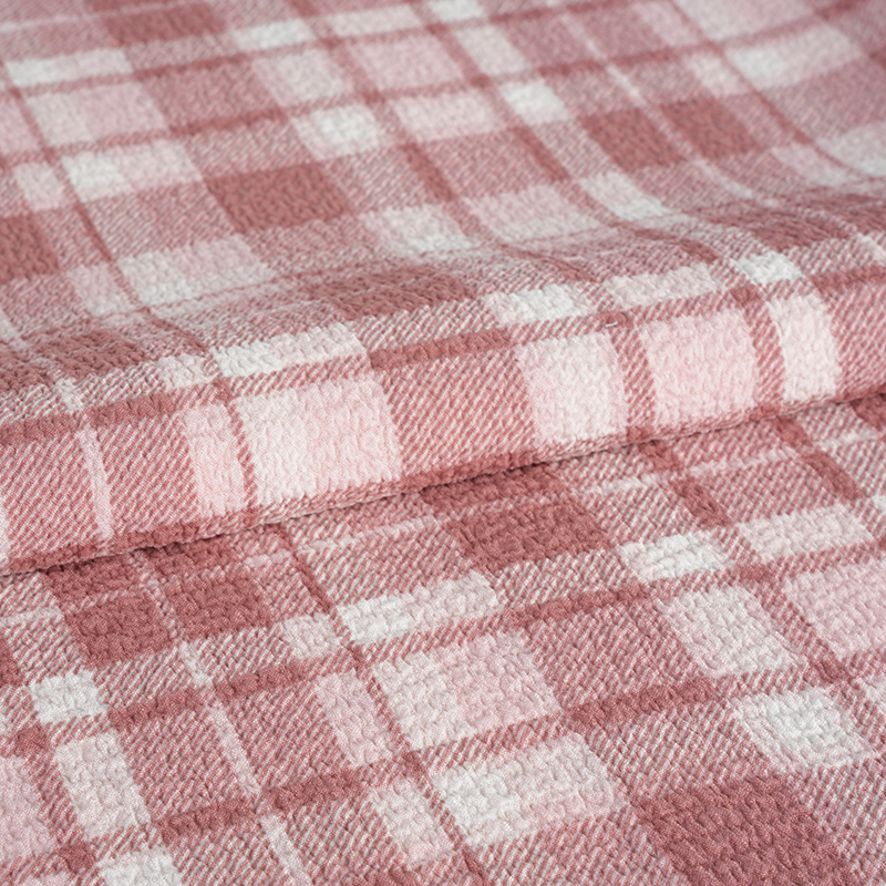 Tela con estampado de cuadrícula ideal 100D/150D