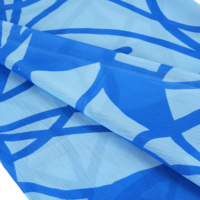 BD2503 Tela crepé con estampado de gasa Dream Space 75D