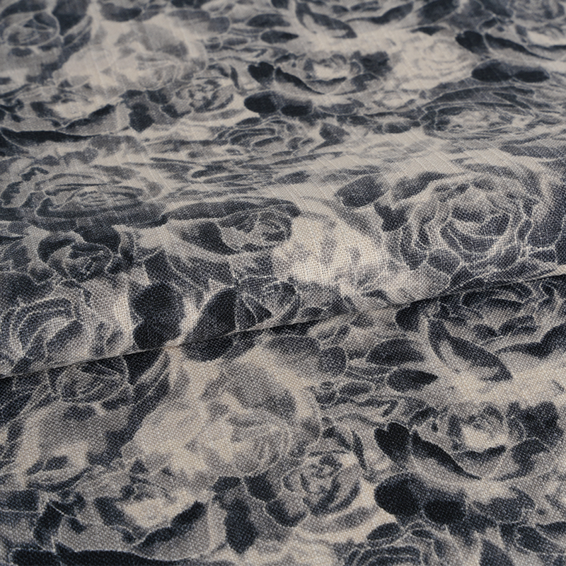 Tela con estampado de melange rosa de lencería 320D