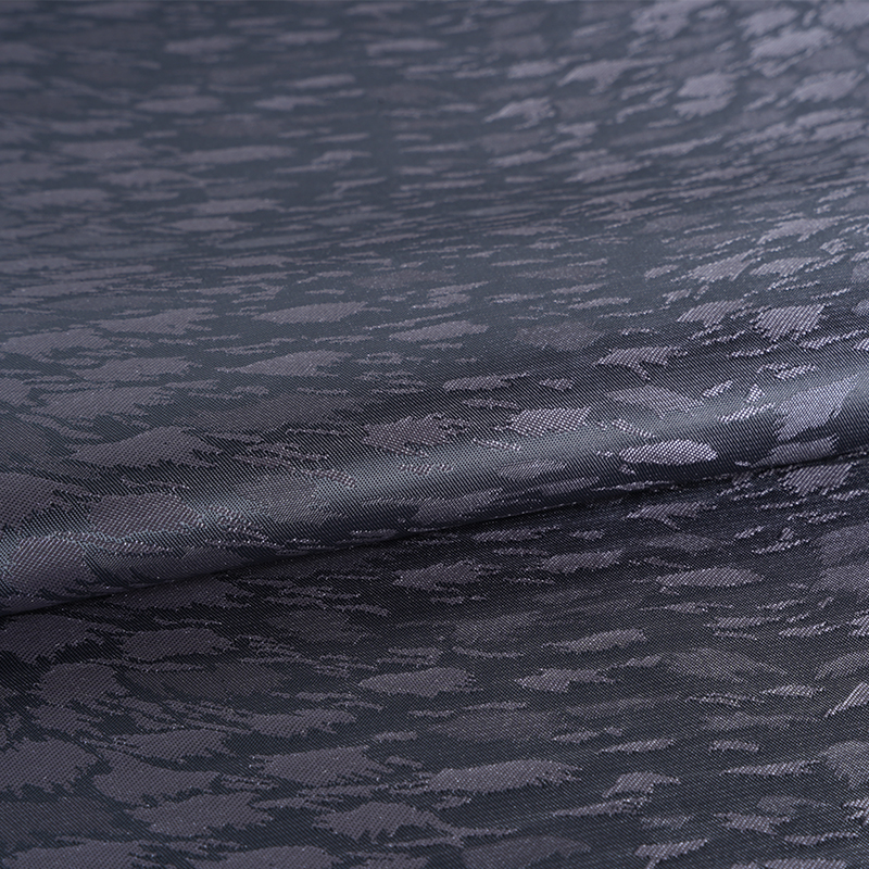 Jacquard catiónico con estampado de leopardo