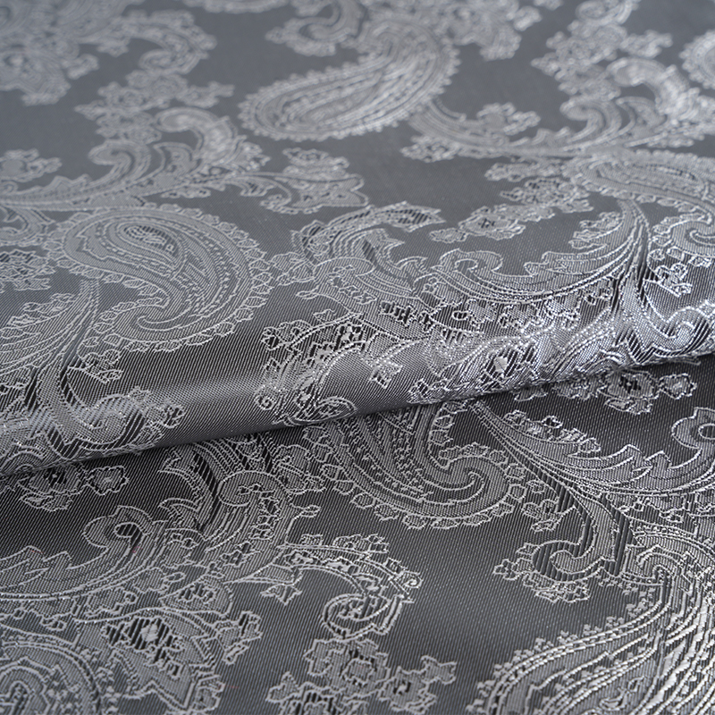 Jacquard de níspero catiónico de poliéster