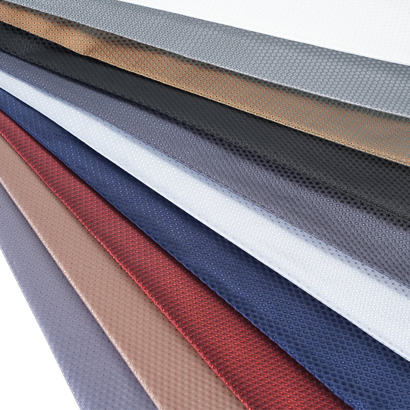 Jacquard pequeño de poliéster con puntos cuadrados y diamantes