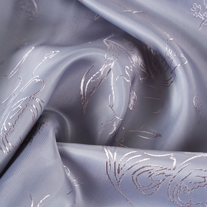 Jacquard con elemento floral PV