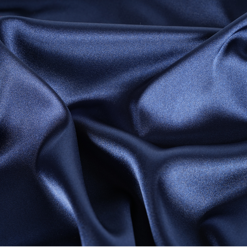 Tela de teñido satinado elástico trenzado brillante teñida 50D*50D