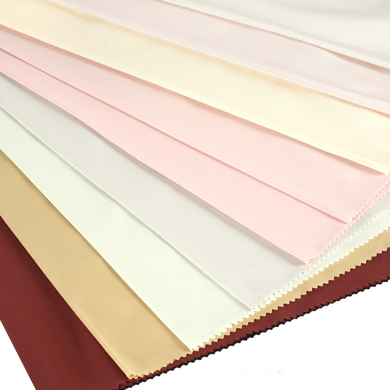 Tela pongee de seda de alta elasticidad 230T