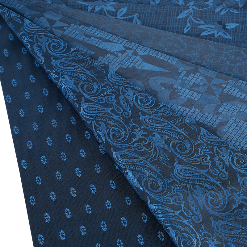 Tela jacquard elástica TR Twig & Bud