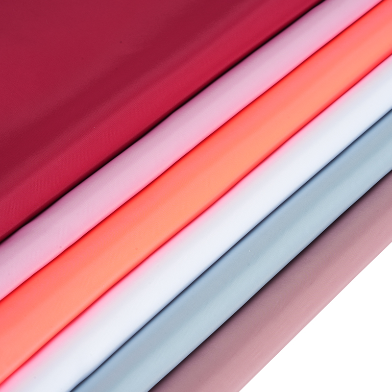 Tela con memoria de imitación lisa 75D FDY (sin torsión)