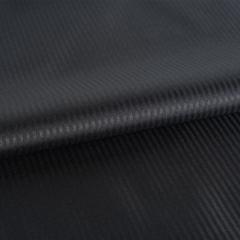 Tela de bolsillo de rayas de poliéster