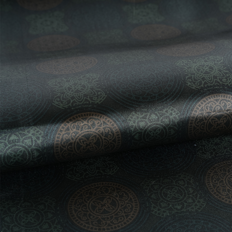 Tela con estampado de helado nebuloso y giro ligero 180T