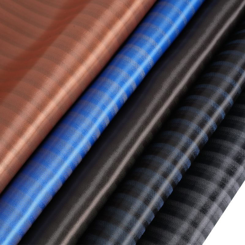 Tela de rayas ocultas de satén fotovoltaico