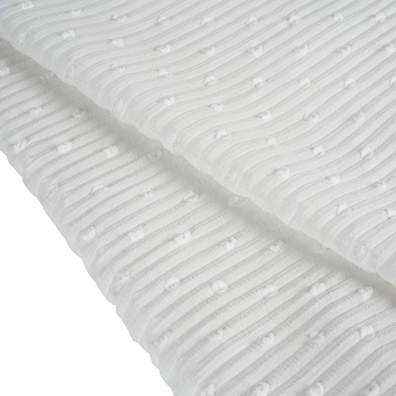 Hilo de poliéster que imita la tela de impresión de espuma de hoja de cáñamo